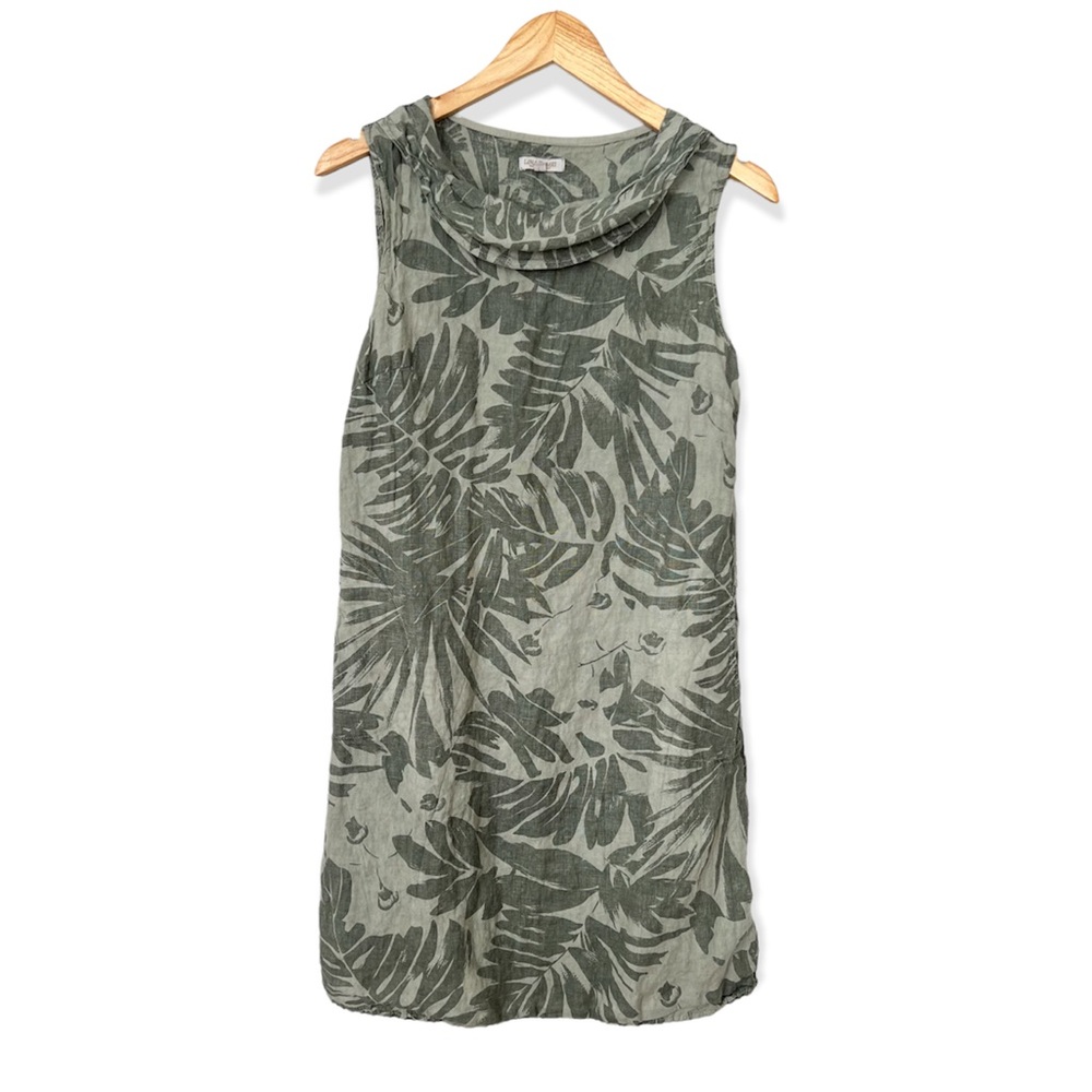 Lina Tomei Linen Dress—L